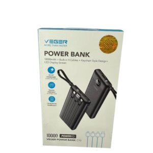 Powerbank Veger 10 000MAH, produit neuf.
