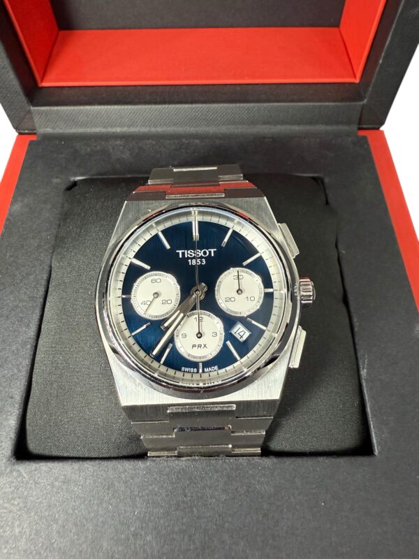 Tissot PRX Automatic Chronograph, full set, état neuf – Image 2