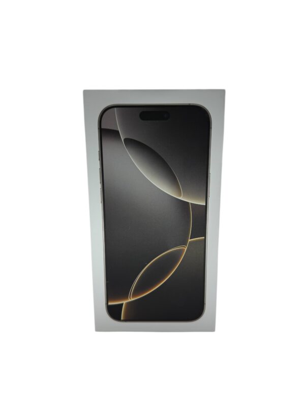Apple IPhone 16 Pro Max 256GB Natural Titanium, neuf, scellé, garantie 2 ans.