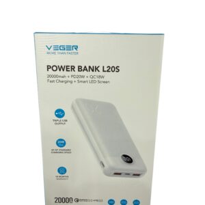 Powerbank Veger 20 000MAH, produit neuf.