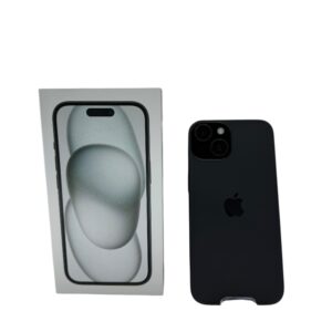 Apple IPhone 15 128GB Noir, neuf, garantie 2 ans.