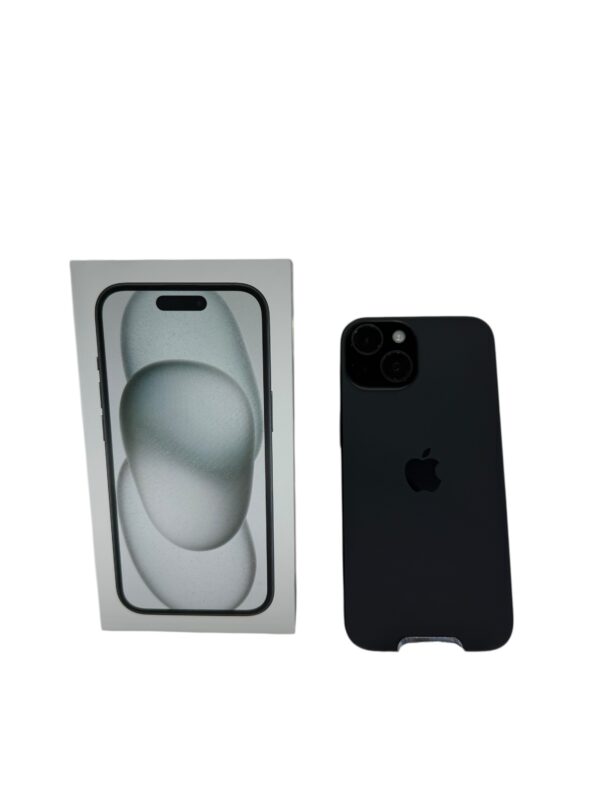 Apple IPhone 15 128GB Noir, neuf, garantie 2 ans.