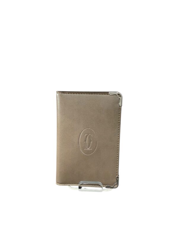 Porte cartes Cartier en cuir, état neuf.