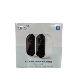Arlo Essential Outdoor Caméra 2k. Produit neuf.