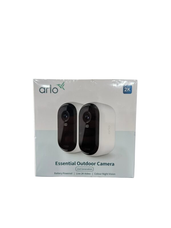 Arlo Essential Outdoor Caméra 2k. Produit neuf.
