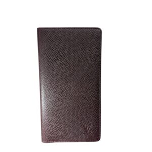 Portefeuille Louis Vuitton Cuir Taïga